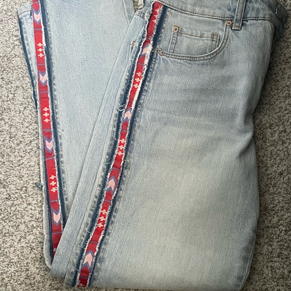 NEW Anthropologie Pilcro The Vintage Straight Jeans Seammed 27 - Picture 8 of 11